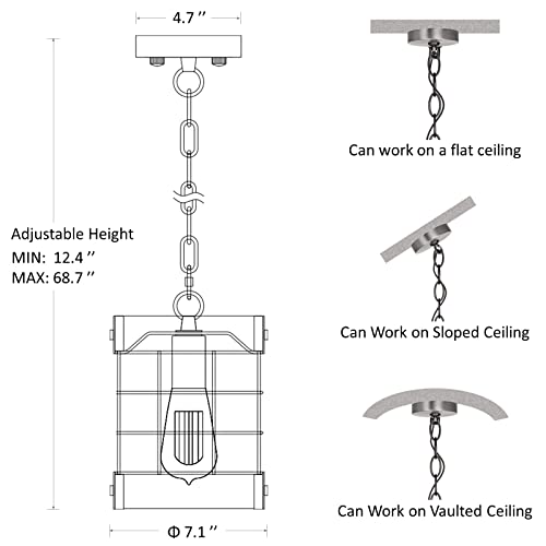 Rustic Pendant Light Fixtures