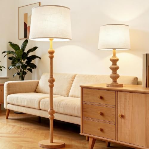 White Large Drum Lamp Shades Set of 2 (2 Count)