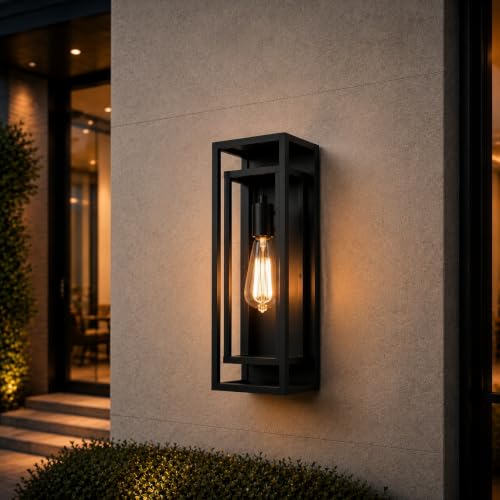 18 Inch 1 Pack Outdoor Wall Lantern Light Fixture