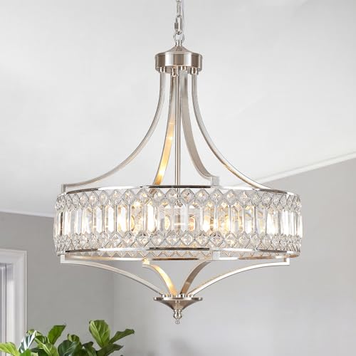 20" Crystal Chandelier for Dining Room 5