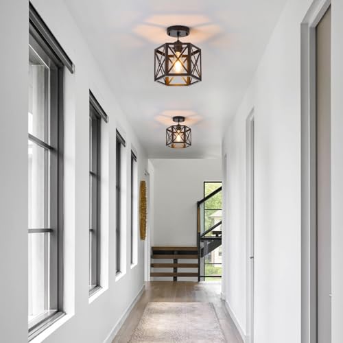 2 Pack Farmhouse Pendant Lights (2 Count)