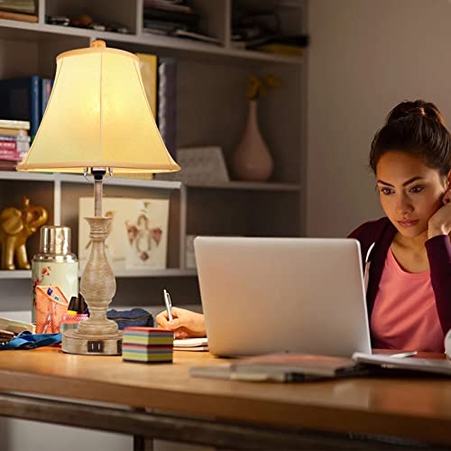 Farmhouse Table Lamp Touch Control 3