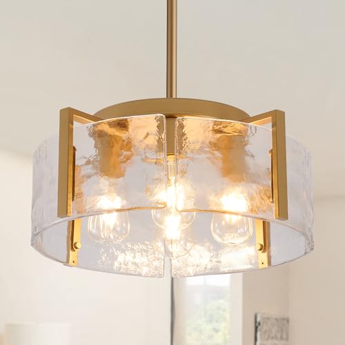 Gold Chandeliers for Dining Room Light Fixture