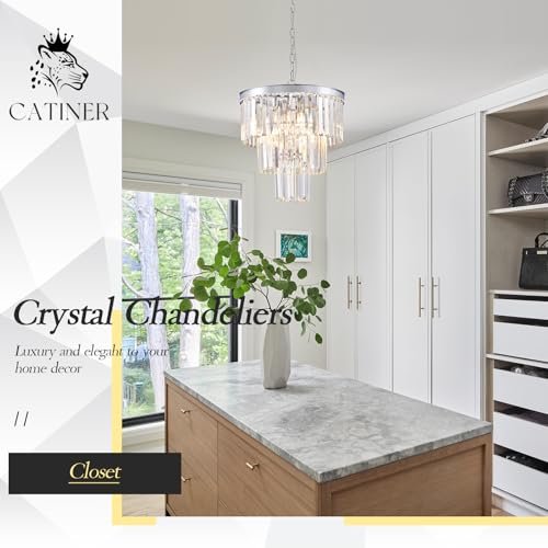 16" Modern Crystal Chandeliers