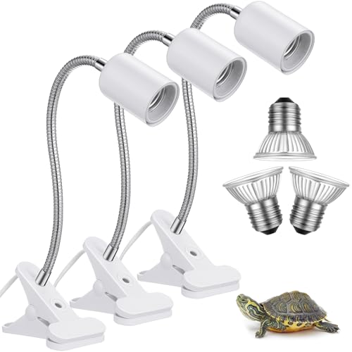 3 Set Reptile Heat Lamp UVA