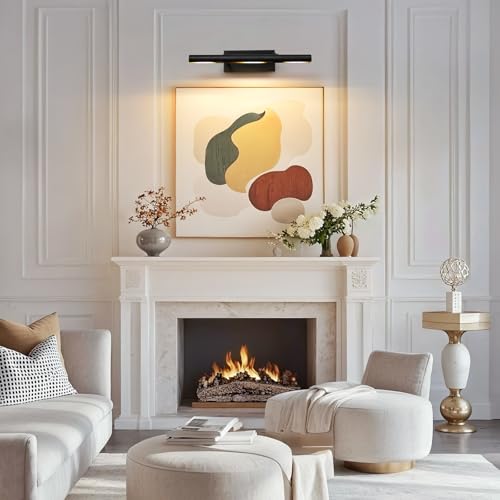Black Art Picture Frame Wall Light