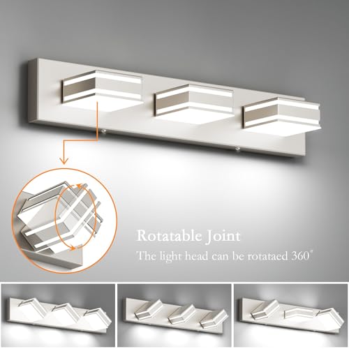 24inch Brushed Nickel Bathroom Vanity Lights 3