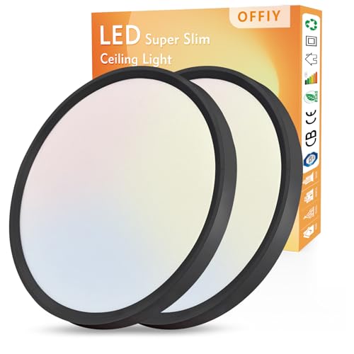 2PK 15.8 Inch Led Ceiling Light Flush Mount (2 Count)