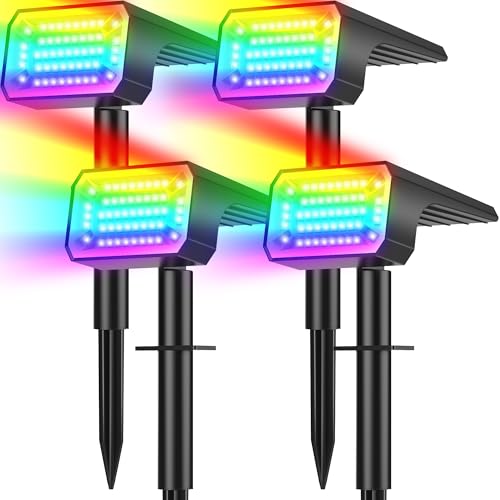 Solar Spot Lights Outdoor (4 Count)