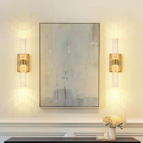 Battery Operated Wall Sconces Set of 2