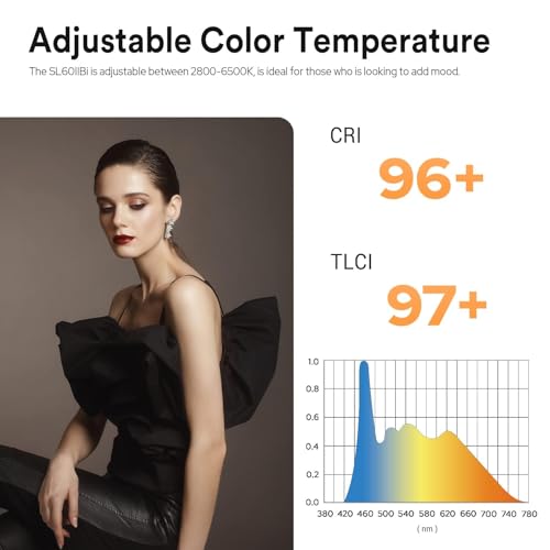 SL60IIBi Bi Color LED Video Light