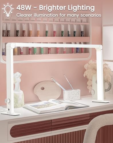 Foldable Half Moon Light for Nail Desk