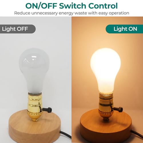 UL Listed Lamp Socket Replacement wtih ON (2 Count)