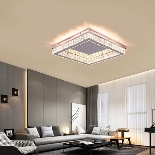 Square Crystal Chandelier