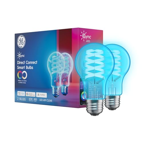 GE A19 Direct Connect LED Light Bulb (2 Count)