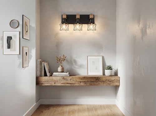 3 Light Farmhouse Vanity Light Fixture