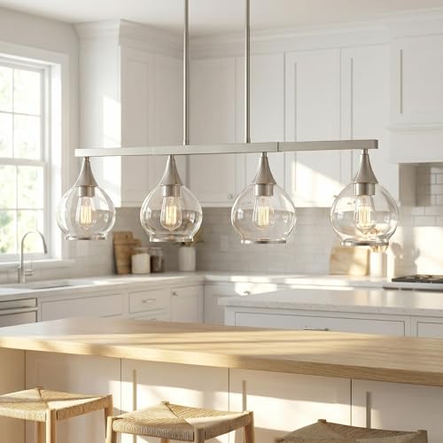 Kitchen Island Linear Pendant Light