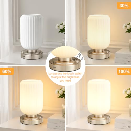 Cordless Table Lamp for Bedroom