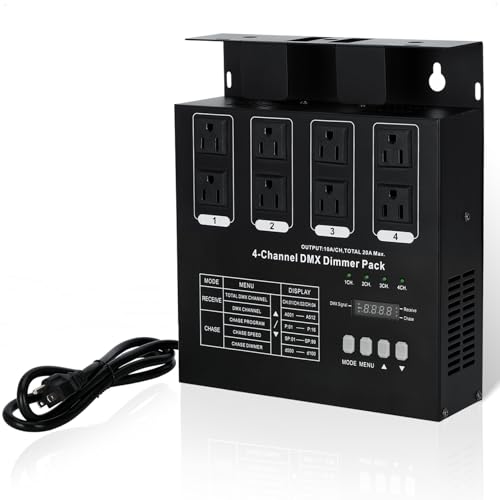 Dmx Dimmer Pack with Dmx 4