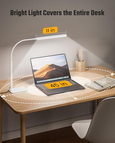 Eye Caring LED Desk Lamp Work Lamp Office Lamp with Base