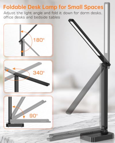 LED Desk Lamp for Dorm Office