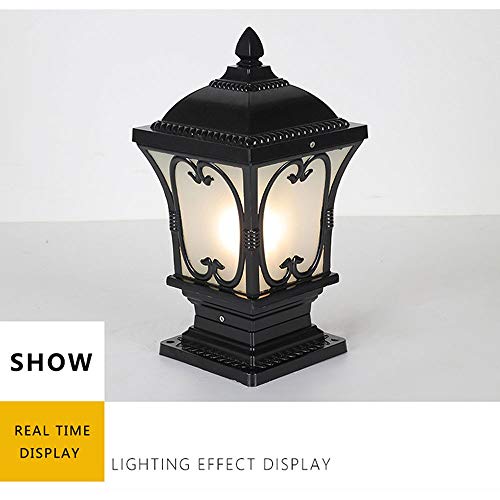 Outdoor Pillar Lamp for Lawn Fence Gate Wall