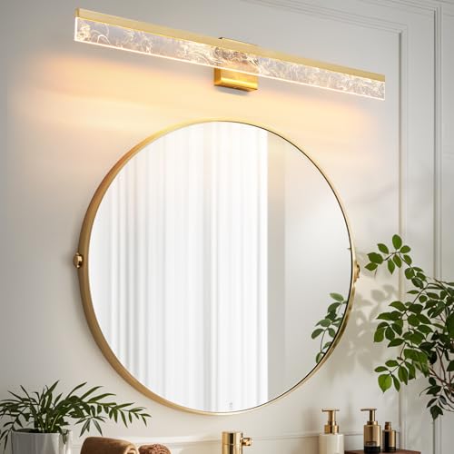 39 Inch Brushed Gold Vanity Light Fixture