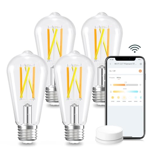 Smart Edison Light Bulb (4 Count)