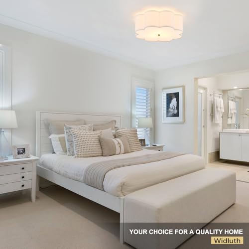17.72" Gold Drum Ceiling Light