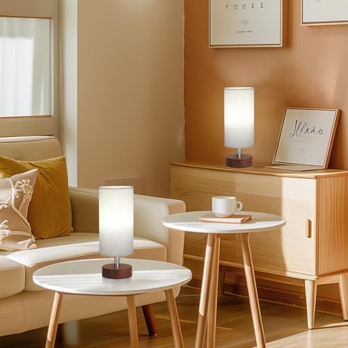 Table Lamps Set of 2 （Cream Shade (2 Count)