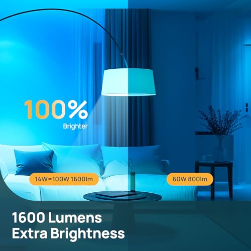 A21 Smart Light Bulbs (4 Count)