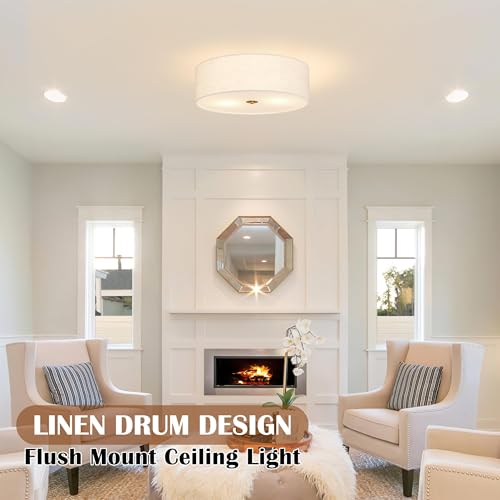 16 Inch Flush Mount Ceiling Light Fixture 3