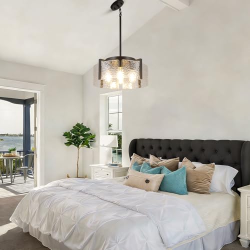 Black Chandelier for Dining Room Light Fixture