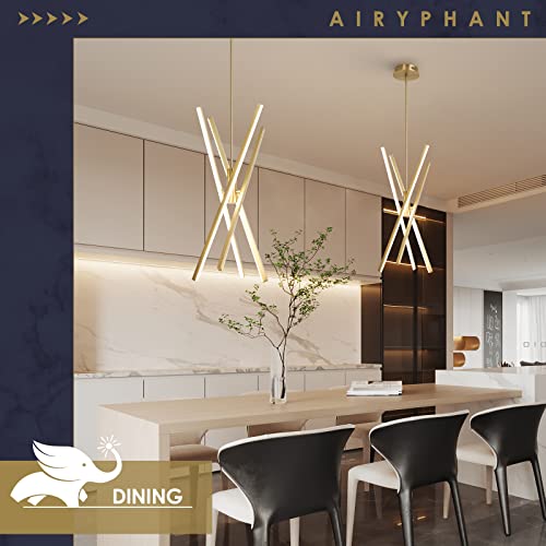 Gold Modern LED Chandelier