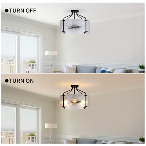 Semi Flush Mount Ceiling Light Fixture