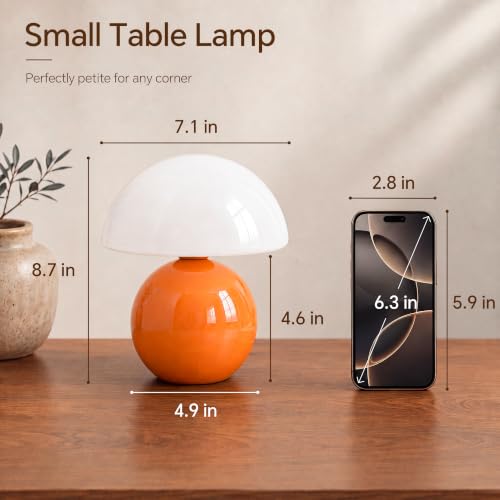 Mushroom Lamp Table Lamps Set of 2 for Bedroom Living Room (2 Count)