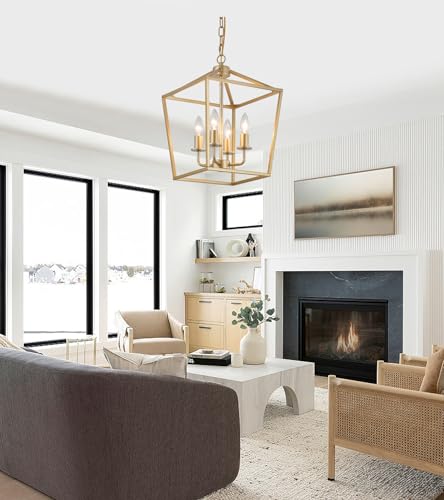 Industrial 4 Lights Chandelier