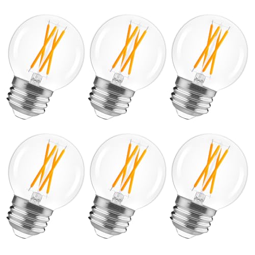 E26 G16.5 Edison LED Globe Bulb (6 Count)