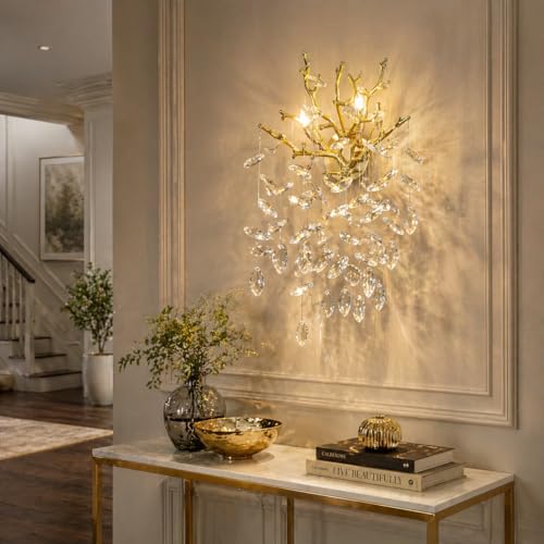Crystal Wall Sconce