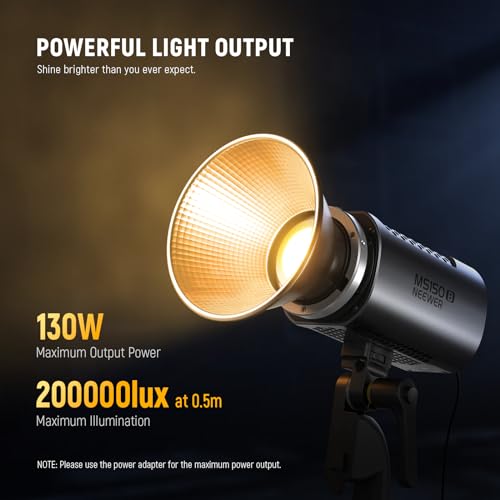 MS150B 130W Bi Color LED Video Light