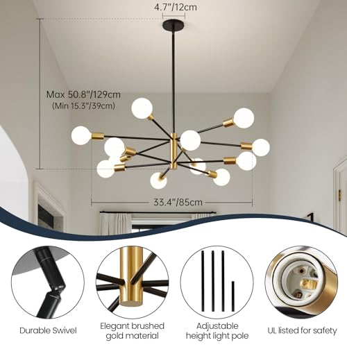 Modern Chandelier Ceiling Light Fixture