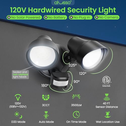Motion Sensor Outdoor Lights