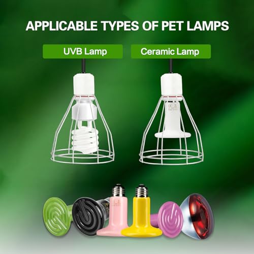 Sturdy Steel Cage Clamp Lamp