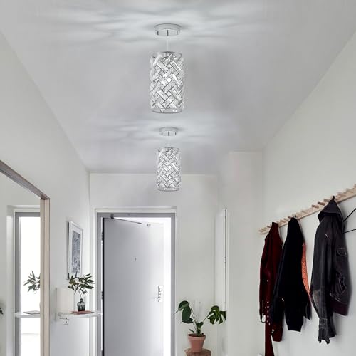 Modern Chrome Pendant Light