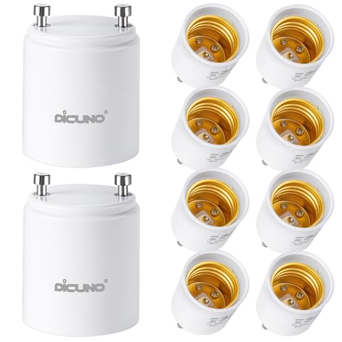 GU24 to E26 Adapter (10 Count)
