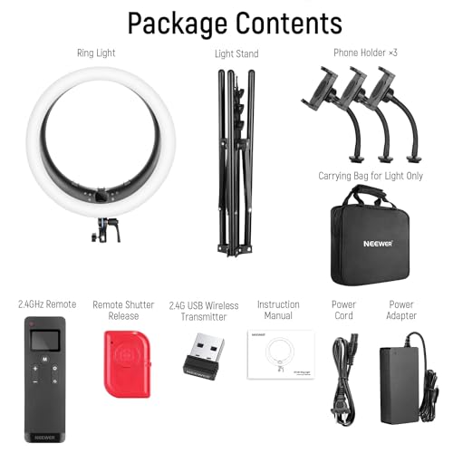 19 inch 2.4G Ring Light with Stand