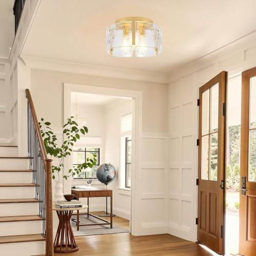 3 Light Semi Flush Mount Ceiling Light