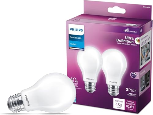 LED 40W A19 8 (8 Count)