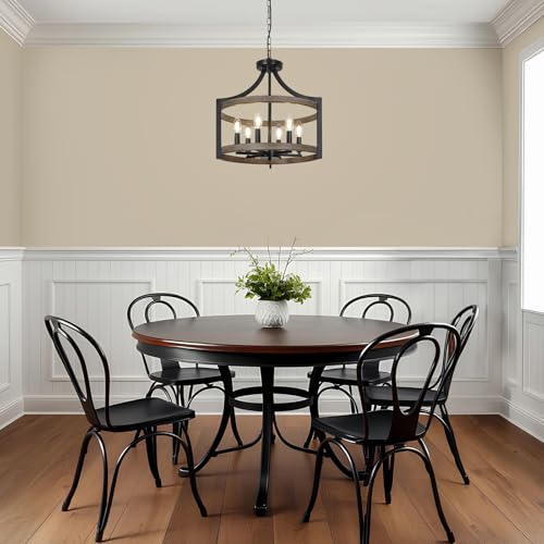 6 Light Farmhouse Chandelier