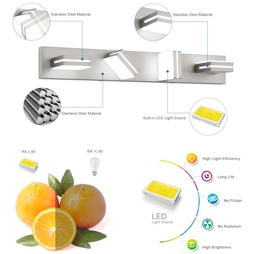 LED Modern Bathroom Vanity Light Fixtures